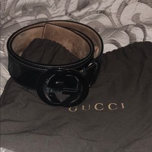 Black Gucci Men’s Belt